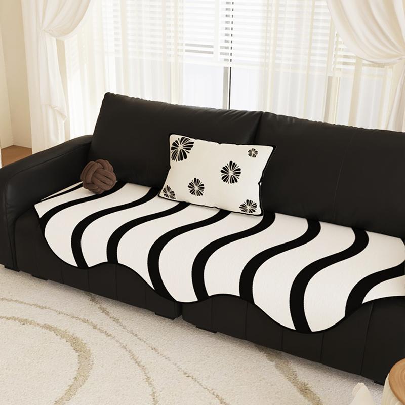 

1 шт. Подушка для дивана специальной формы, всесезонный универсальный чехол для дивана из шенилла, противоскользящий чехол, защитное покрытие для мебели в спальне 90x90cm