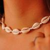 Bracelets de Coquillages Chevillettes Perles de Coquillages Naturels Collier Bijoux pour Hommes