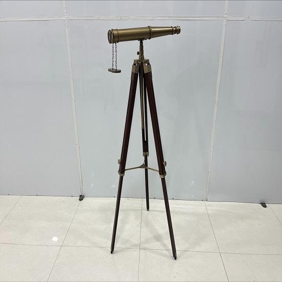Antique Brass Binocular With Tripod Stand Beautiful Gift Handmade Perfect Marine Items