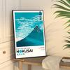 Hokusai Ohara Koson Japanese Art Whitepaper Poster Waterproof Paper Sticker Coffee House Bar Aesthetic Art Wall Painting