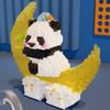 Panda Building Blocks Toy Creative Birthday Gift For Boyfriend/girlfriend Made Of Plastic/abs Material Includes 800+ Diamond-like Pieces