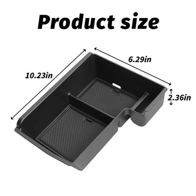 For BYD Seal U Sealion 6 Song Plus DM-i 2025 Right Hand Drive Armrest Storage Box ABS Car Organizer Tidying Auto Accessories