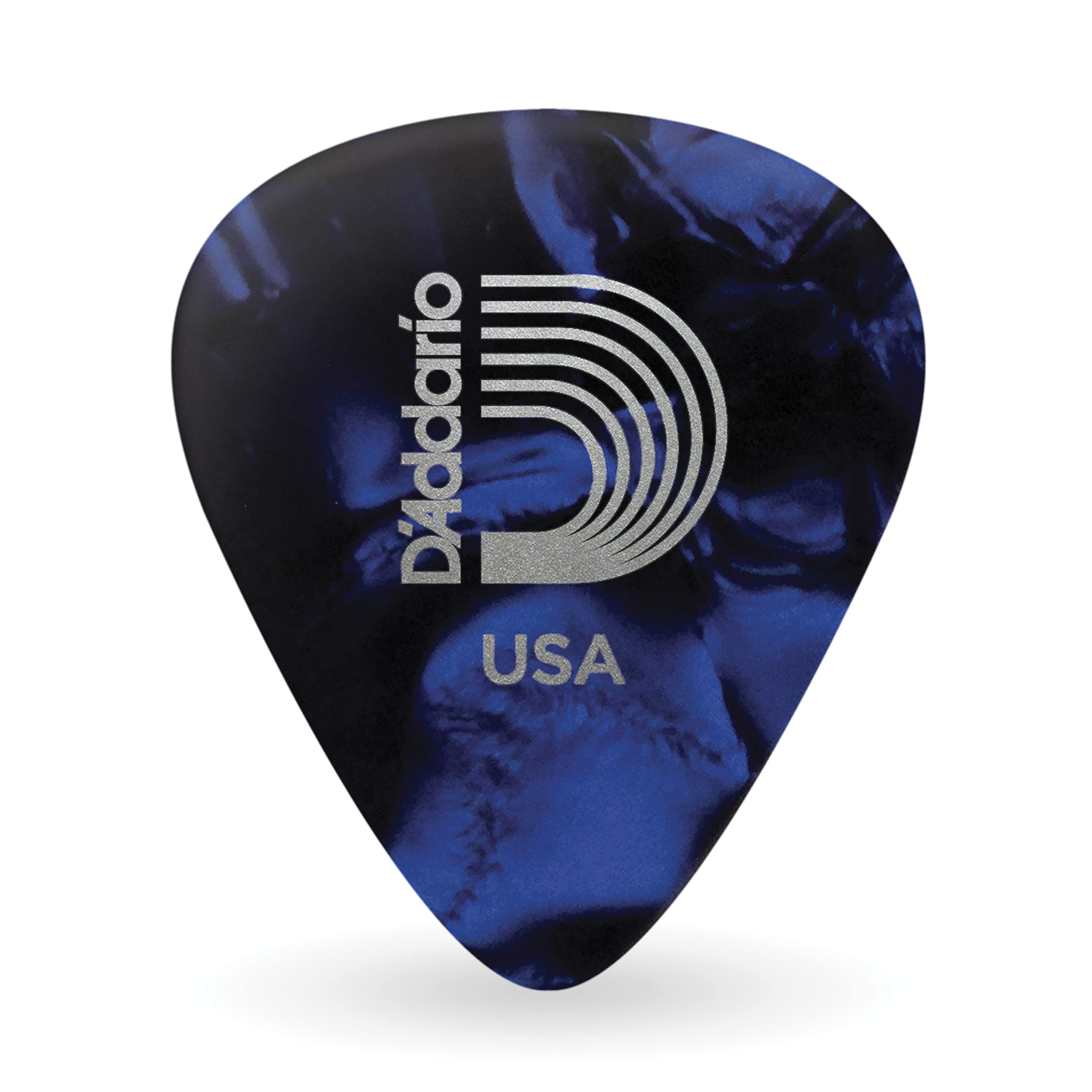 

Pick Celluloid Blue Pearl Standard Type 10 шт. D Addario 1,25 мм 1CBUP7-10 []