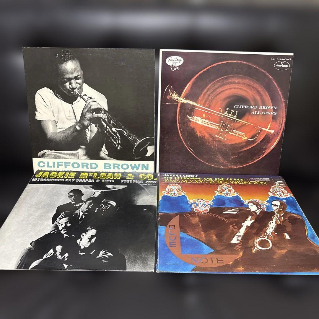 

[USED] Clifford Brown Jackie McLean Records 4-Piece Set