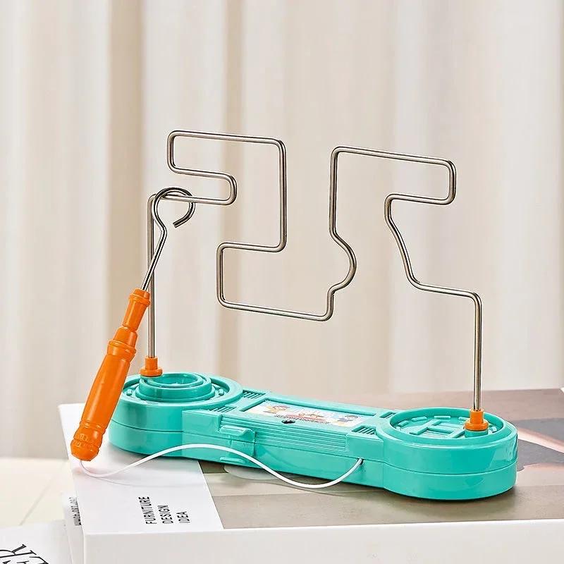 Kids Electric Shock Toy Education Electric Touch Maze Game Party Funny Game Science Experiment Toys for Children Gift