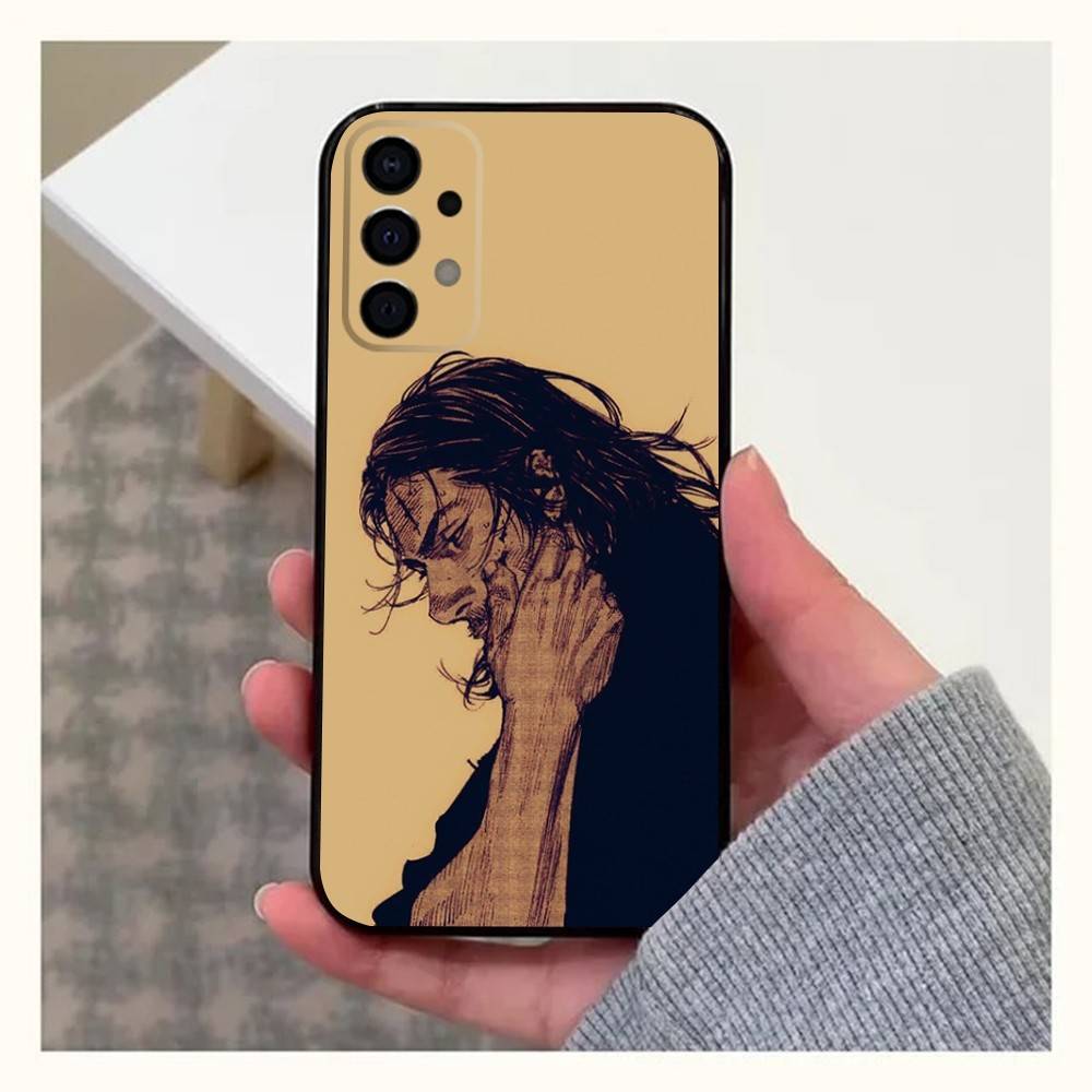 

V-Vagabond Manga Phone Case For Samsung Galaxy A20,A21s,A22,A31,A32,A52,A53,A72,73,A80,A91 Soft Black Cover Samsung a21