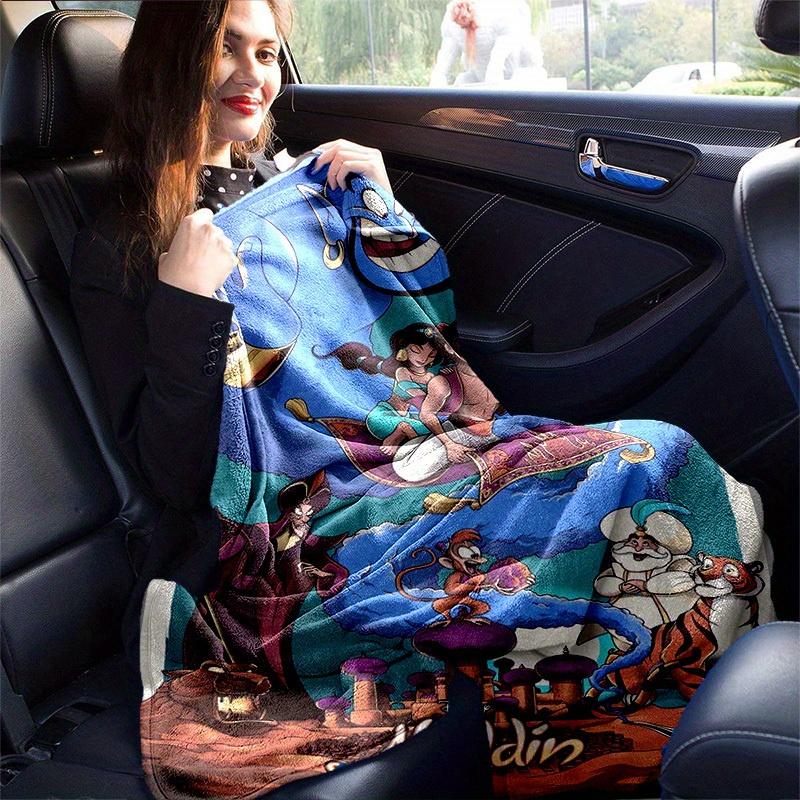 1pc, Aladdin-Inspired Home Decor: Magical Genie Sofa Blanket A Cozy Gift for Bedroom, Living Room, Travel, Camping, Car