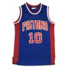 Camisa de Basquete Masculina Detroit Pistons Bordada Personalizada 25 Rose 33 Griffin 10 Drummond 1 Thomas 90 Rodman Algodão Camisa Esportiva