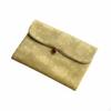 Embroidered Brocade Pouch Flower Embroidery Jewelry Elegant Design Chinese