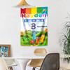Numberblocks Personalizzato Con Il Tuo Nome Decorazione Murale Arazzo Artistico Per Memoriale Di Animali Domestici Compleanno Matrimonio Sfondo Festa Regalo Di Famiglia