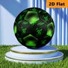 Green Neon Lines Size Soccer Ball High Elasticity Match Universal Unique Soccer Gift Football Suitable For Both Training And Competition