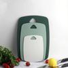 Nordic-style Kitchen Household Fruit Supplementary Food Cutting Board Double-sided Classification PP Plastic Cutting Board 3PCS