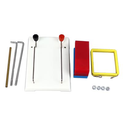 Kit de Indução Eletromagnética Demonstração de Experiência Conjunto de Ferramentas de Ensino para Laboratório Escolar