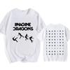 2025 T-shirt Imagine Dragons Loom Tour Short Sleeve Cotton Women Tshirts High Quality Soft Unisex Streetwear Hip Hop Fashion