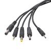 USB 5V Charging Power Cable Quick Connector 5V USB to 5.5x2.1mm 4.0x1.7mm 2.0x0.6mm 2.5x0.7mm 3.5x1.35mm for Desk Lamp