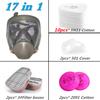 Anti Fog Full Face Respirator, Mask, Industrial Coating, Spraying, Safety Filter, Formaldehyde Protection, 6800