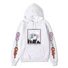 Hunter X Hunter Killua Anime Hoodie Vertical Japanese Letter Print Casual Long Sleeve Pullover Sweatshirt