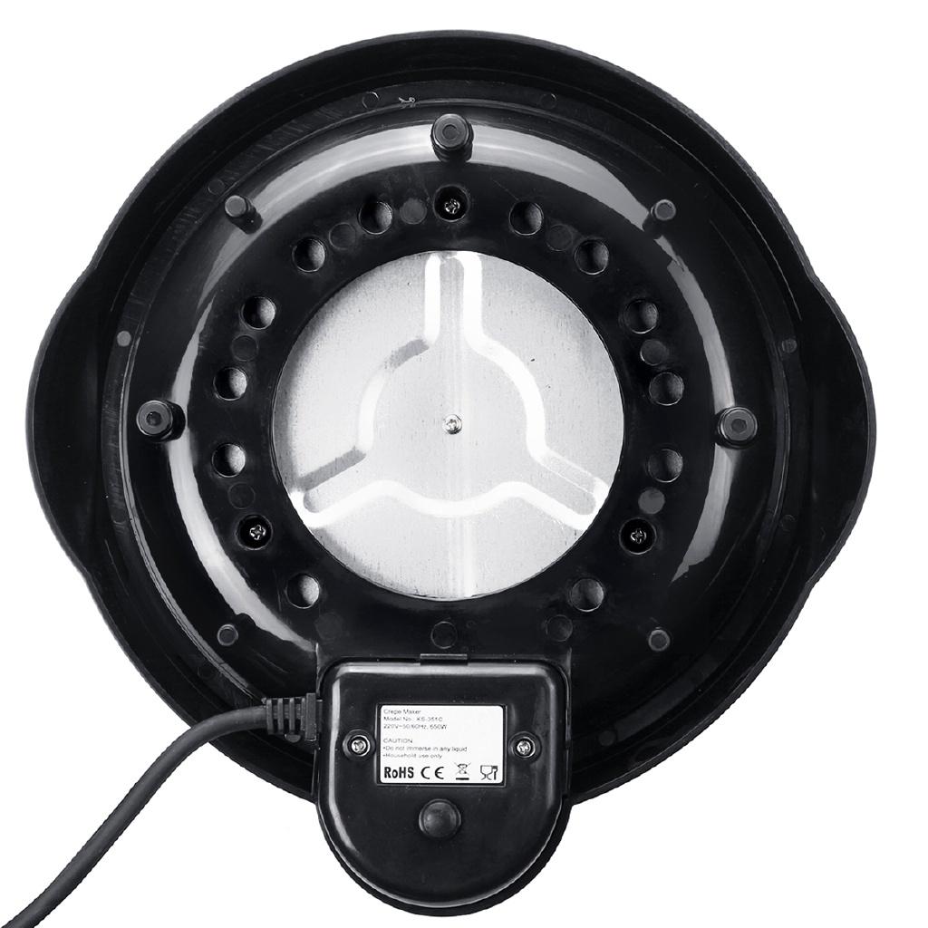 220v 650w Cooker Cooking Pan W/ Egg Baking Tool Electric Non-stick Pancake Pizza Making Machine