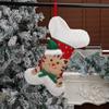 Kawaii Large Christmas Stocking Xmas Tree Ornaments Fireplace Christmas Stocking  Party Deco