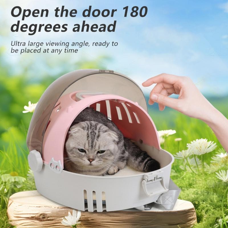 Durability Cats Carriers Backpacks with 360 Degree View Regulable Straps for Indoor Outdoor Use