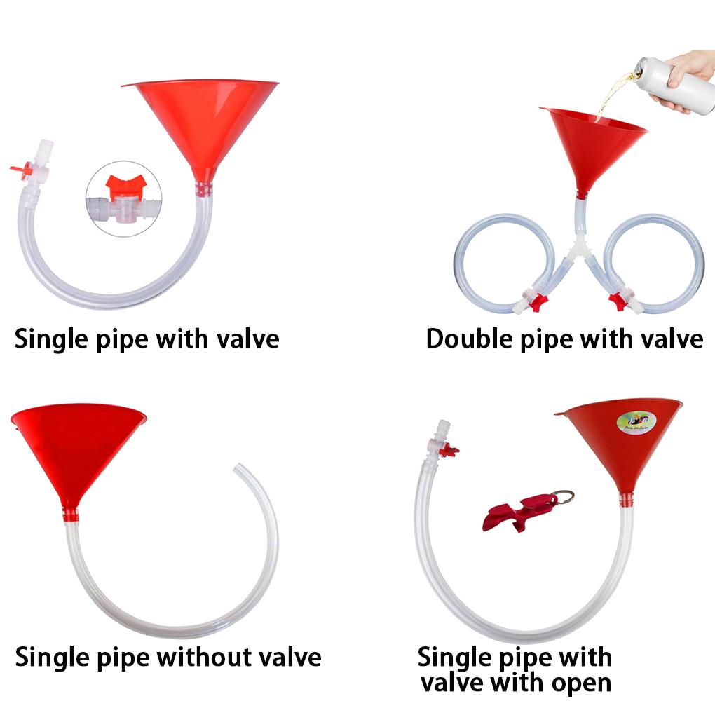 Funnel For Beer Bonging At College Parties And Spring Break For Beer Drinking Games