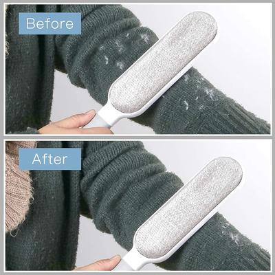 Cepillo Quita Pelusas con Base Autolimpiante Set Completo Removedor de Pelo de Mascota Cepillo Portátil para Pelo de Perro y Gato Limpieza de Ropa Sofá Asiento de Coche