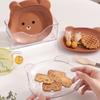 Little Bear Dinner Plate Cartoon Shape Bear Spit Bone Dish Desktop Trash Tray Snack Food Residue Fruit Plate Kitchen Tableware