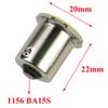 10pcs Car LED Lights 1156 BA15S COB 12SMD P21W Super Bright Signal Bulb 12V 24V Turn Reverse Parking Truck Motorcycle Brake Lamp