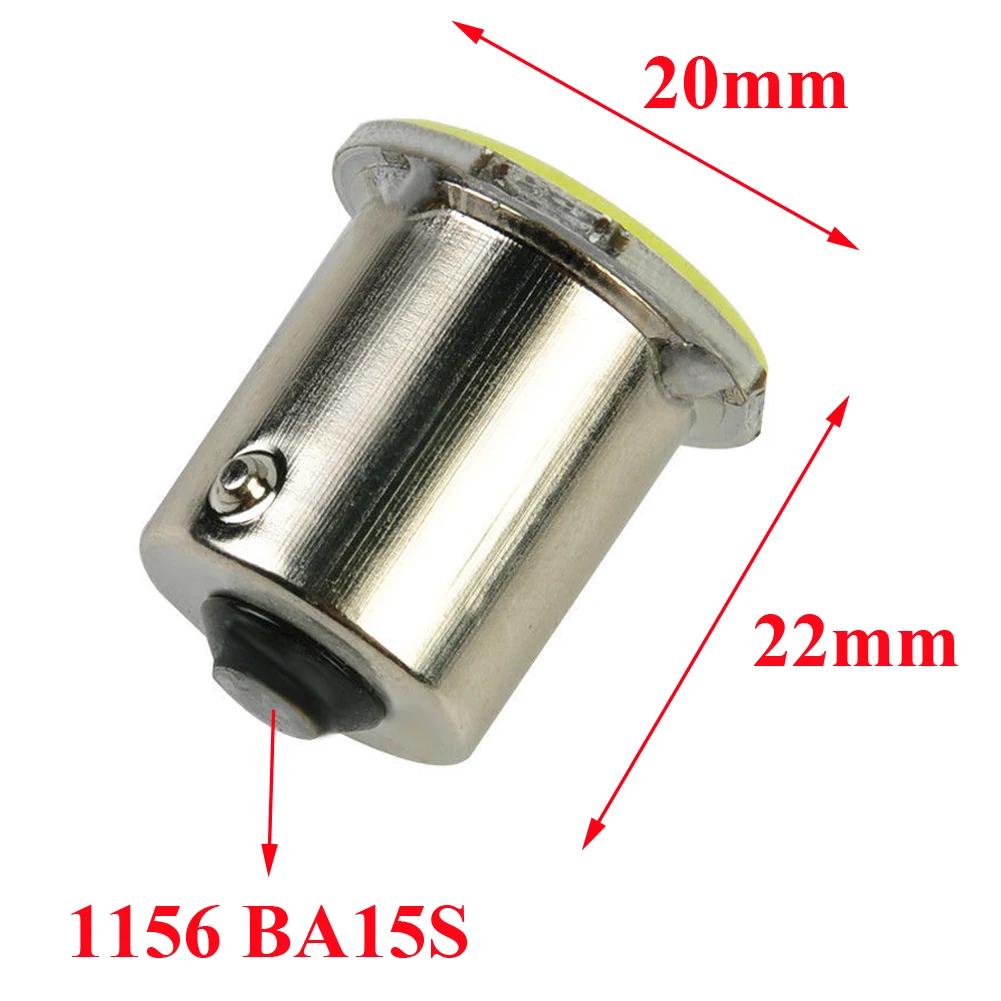 10 Stück Auto LED Lichter 1156 BA15S COB 12SMD P21W Super Helle Signallampe 12V 24V Blinker Rückfahrlicht Parklicht LKW Motorrad Bremslicht