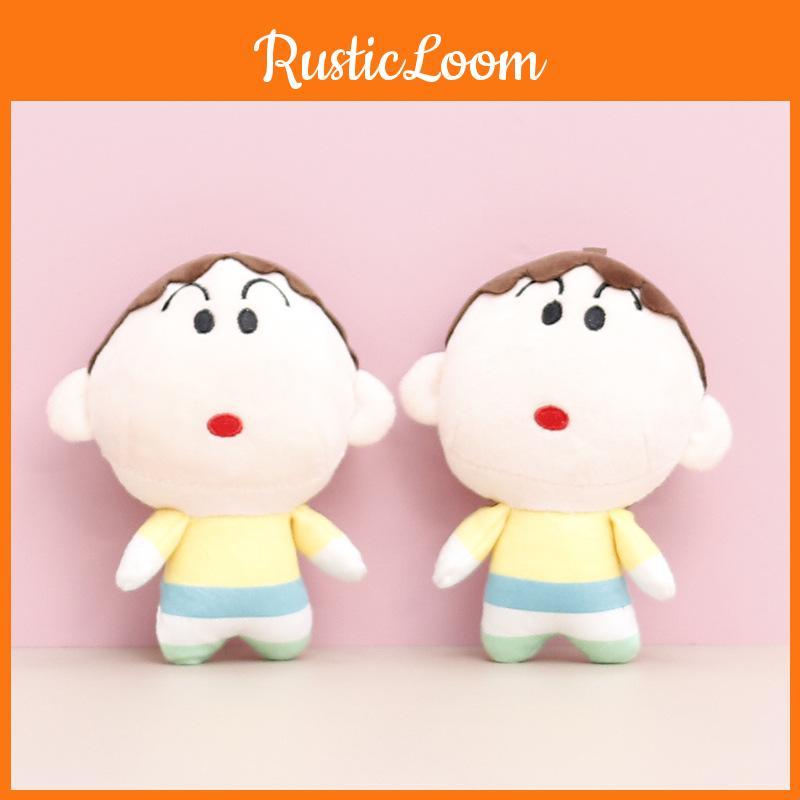 Crayon Chan Shin Boochan Keychain Girls Backpack Decorative Pendant Plush Doll