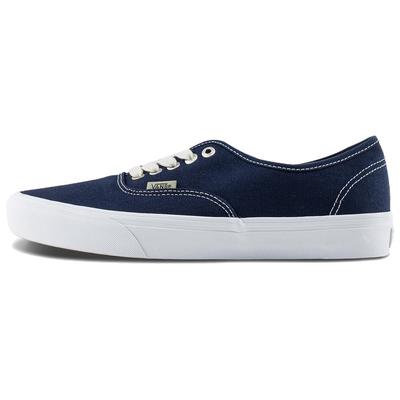 Authentic Retro Minimalist Low-Top Skate Shoes Unisex Sneakers Navy-Blue VN000D7YJDU