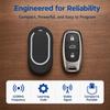 Rolling Code Garage Door Remote Control 433MHz Keychain Remote Control  for Barriers