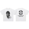 Cristiano Ronaldo Neymar American Football Star Print Baumwoll Kurzarm T-Shirt Damenbekleidung Print Mode Herren Oversize T-Shirt