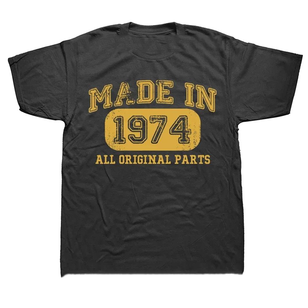 50 let Starý Vintage 1974 50. Narozeniny Dámské Tričko Manželka Manžel Dárky k Narozeninám Nápisy Citát Grafické Topíky Streetwear 61408