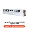 USB Hub Charger For Tesla Model Y Juniper 2025-2026 & Model 3 Highland 2024-2026 Center Console Docking Station Accessories