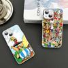 A-Asterix Et O-Obelix M-Manga Tvrzené Sklo Pro Iphone 14 13 12 11 Pro Mini XS MAX 14Plus X XS XR Kryt