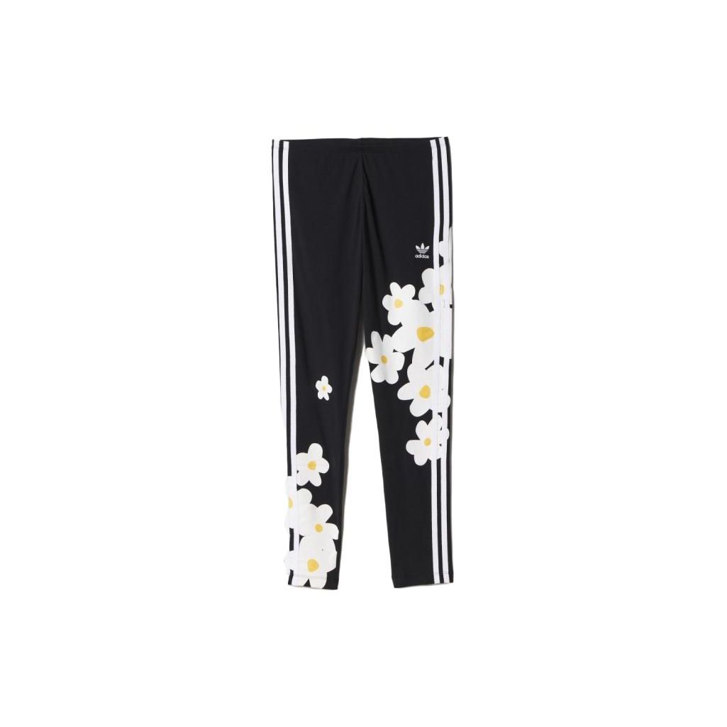 Adidas Originals Printed Slim Fit Sports Casual Pants Women Bottoms Black AO3165 XS