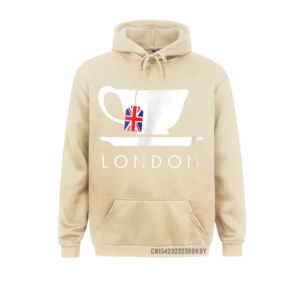 London UK Tea Harajuku Cool British Teacup Gift Sweatshirts April FOOL DAY Normal Hoodies Long Sleeve New Design Clothes Unisex's