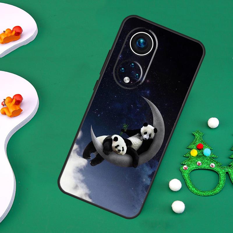 Panda cute Case For Honor 200 Lite 50 70 90 X9c X9b X9a X8a X8b X7a X6a X8 X9 Magic 7 5 6 Pro Cover