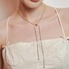 [Hei] Tie Silicone Ball Necklace