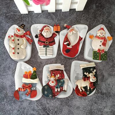 Baking Mold Non-stick Food-grade Easy Clean Durable DIY Christmas Elk Chocolate Mold Home