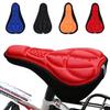 Mountain Bike Riding Thickened Silicone Seat Cover Bicycle Cushion Cover Silicone Seat Cover Soft Outdoor Accessories Saddles