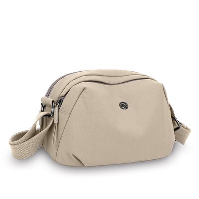 Multi-compartment Crossbody Bag Lightweight Casual Versatile Single-shoulder Bag for Commuting Waterproof Crossbody Bag