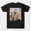 Taglia Asiatica Uomo T-shirt Nera Stampata Kevin James Eric Lamonsoff Meme Stampa Senza Taglio Cotone T-shirt