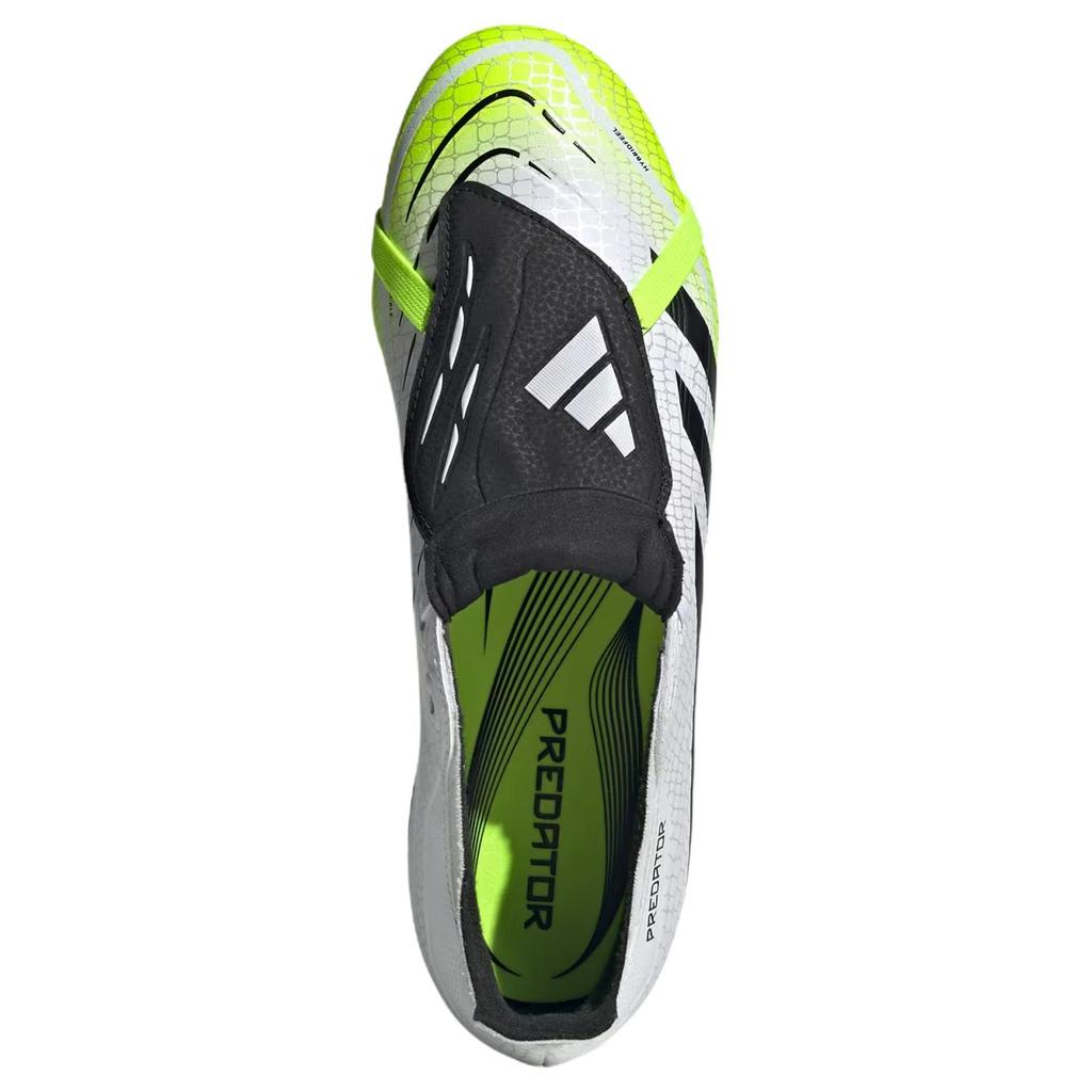 Predator League Adidas Foldover Tongue Fg Mg 'Cloud White Lucid Lemon' JI1111