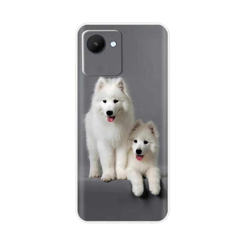 Etui Torba na Telefon Komórkowy Do Realme C30 Etui RealmeC30S Pokrowiec Do OPPO Realme C30S C30 s RealmeC30 Miękki Przezroczysty Silikonowy Tylny Pokrowiec