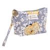 Neceser de viaje impermeable con diseño de flores y pájaros para mujer