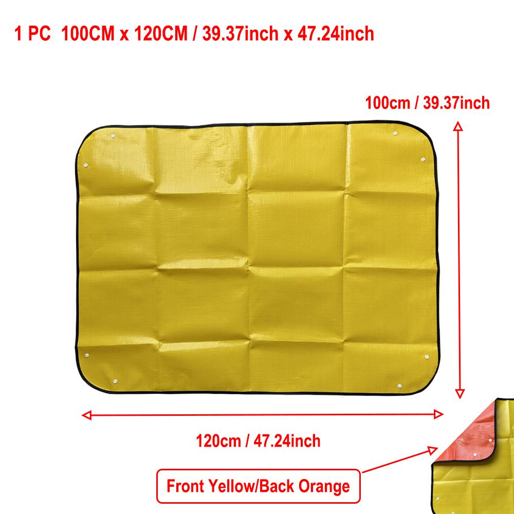 1Pc New Home Gardening Supplies Planting Mat Potting Pad Foldable Garden Plant Flower Pot Reusable Transplanting Waterproof Mats