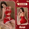 Sexy Underwear Small Breasts Big Flirting Uniform Robe Bed Hip Skirt Stepmother Pure Desire Christmas Clothes Temptation