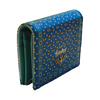 Gucci garden fox pattern leather wallet mini women's multicolor